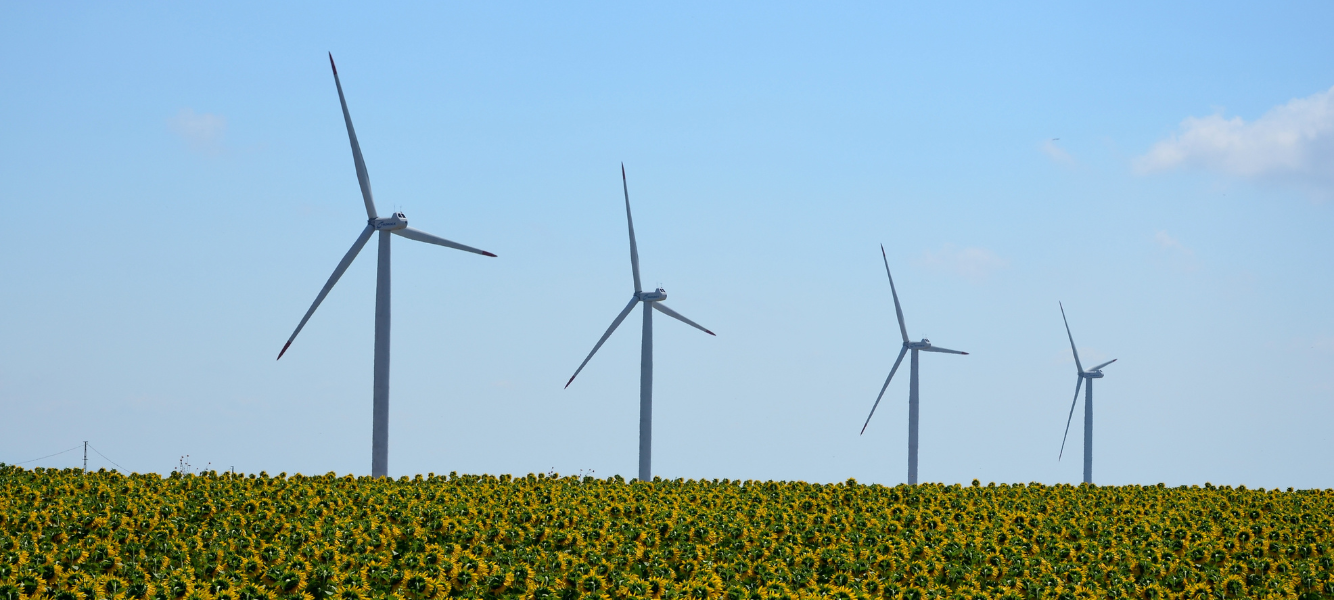 an image of renewable enrgy wind turbines inflation reduction act image