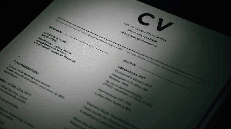 Technical CV writing guide